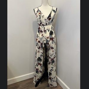 Floral Maxi Romper